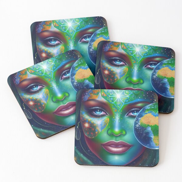Item preview, 'Avatar of Earth' Beautiful Mystical Digital Painting by Midjourney designed and sold by ga-arts.