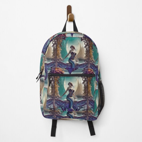 Item preview, "Mystical Mermaid City" designed and sold by RedSoulArt.