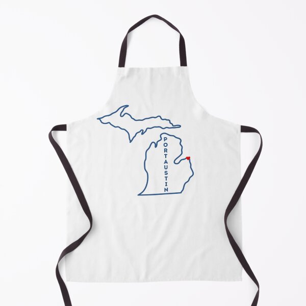 Item preview, Port Austin MI Love (navy) designed and sold by TorrezvilleTees.