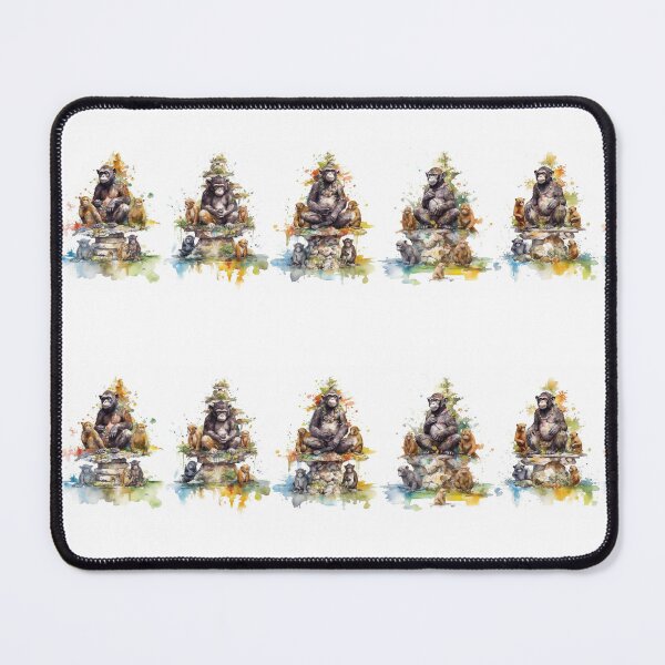 Item preview, Karma Apes in full Zen - Apes Strong Together designed and sold by Big Boom Creations.