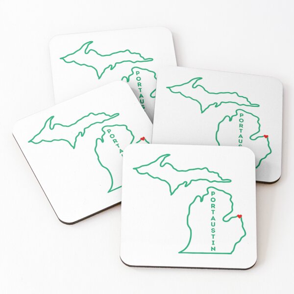 Item preview, Port Austin MI Love (green) designed and sold by TorrezvilleTees.