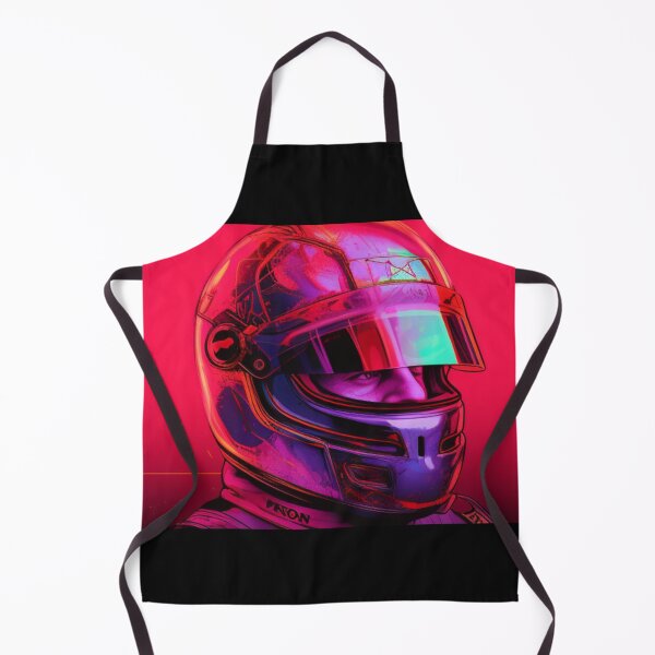 Item preview, Dynamic Neon Formula One Driver: Embrace the Electrifying Spirit of High-Speed Mastery designed and sold by RIAiCreations.