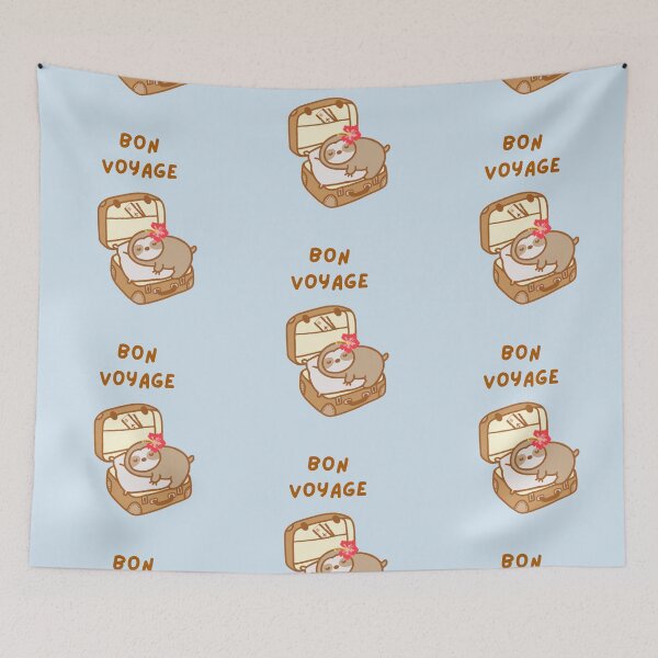 Item preview, Bon Voyage Traveling Sloth  designed and sold by theslothinme.