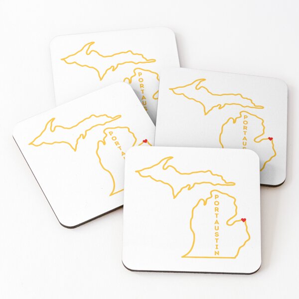 Item preview, Port Austin MI Love (yellow) designed and sold by TorrezvilleTees.
