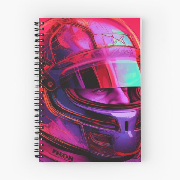Item preview, Dynamic Neon Formula One Driver: Embrace the Electrifying Spirit of High-Speed Mastery designed and sold by RIAiCreations.