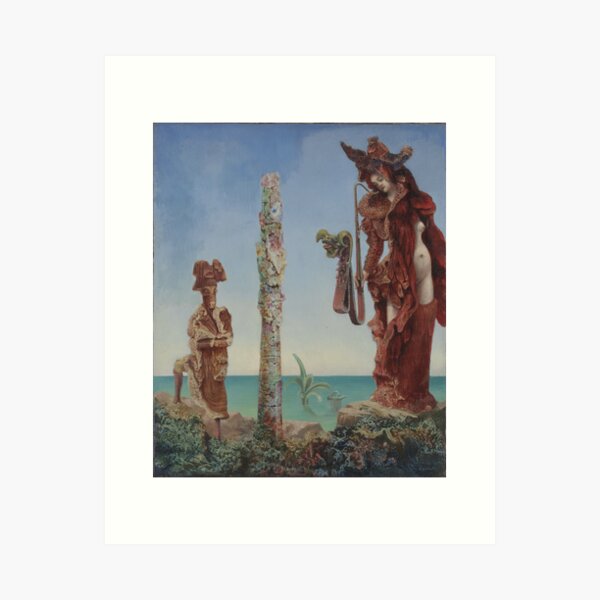 Max Ernst Napoleon in der Wildnis Kunstdruck