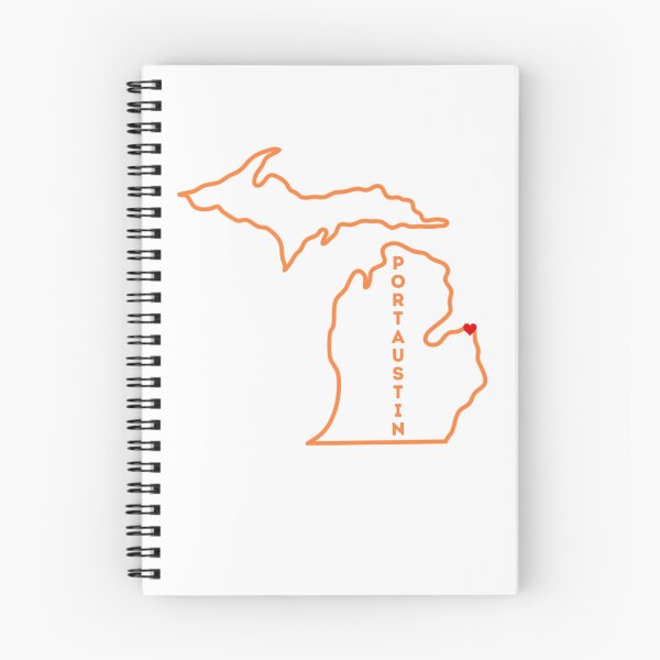 Item preview, Port Austin MI Love (orange) designed and sold by TorrezvilleTees.