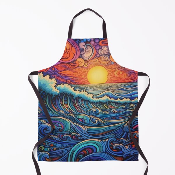 Item preview, Abstract Ocean Waves Pattern designed and sold by Desfix.