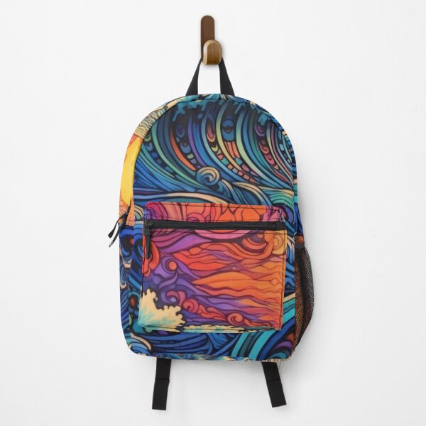 Item preview, Abstract Ocean Waves Pattern designed and sold by Desfix.
