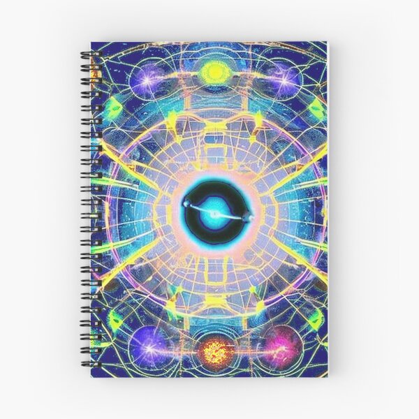 Item preview, hadron collider computer visualization artistic harmony of colorful particles of the universe designed and sold by JaroDesign2023.