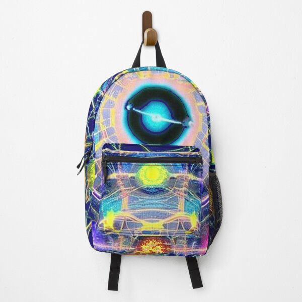 Item preview, hadron collider computer visualization artistic harmony of colorful particles of the universe designed and sold by JaroDesign2023.