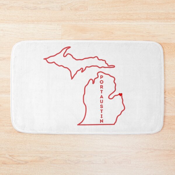 Item preview, Port Austin MI Love (red) designed and sold by TorrezvilleTees.