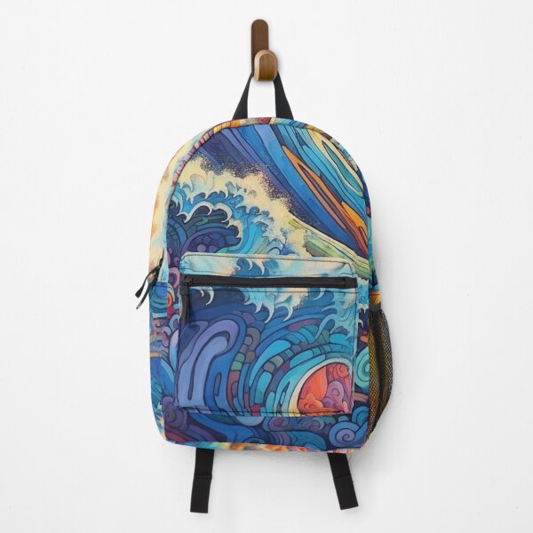 Item preview, Abstract Ocean Waves Pattern designed and sold by Desfix.