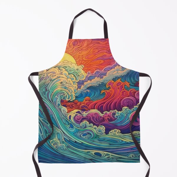 Item preview, Abstract Ocean Waves Pattern designed and sold by Desfix.
