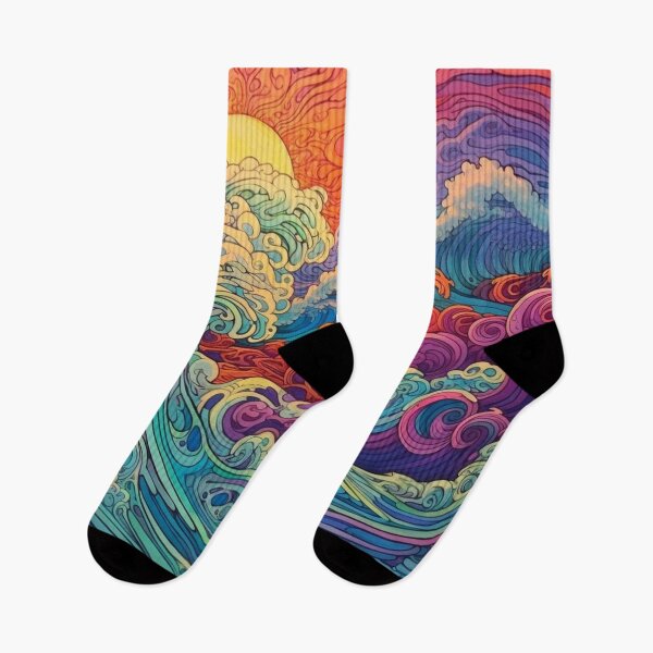 Item preview, Abstract Ocean Waves Pattern designed and sold by Desfix.