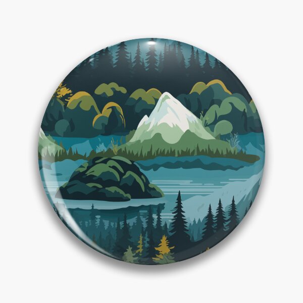Item preview, Summer mountains pattern designed and sold by enipra.
