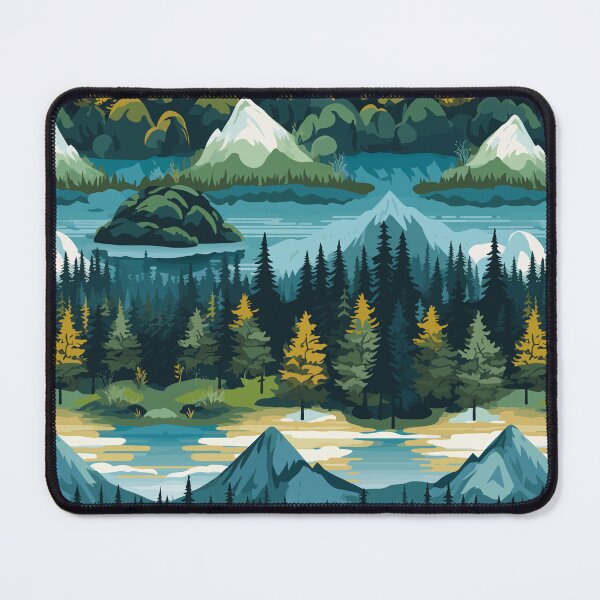 Item preview, Summer mountains pattern designed and sold by enipra.