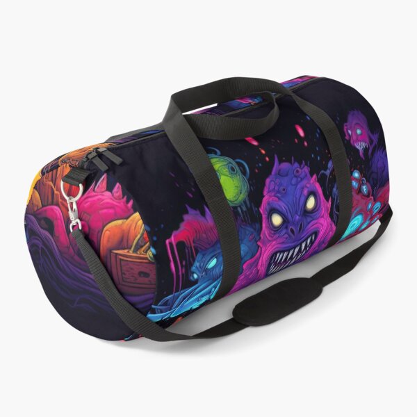Item preview, Vibrant neon monster design designed and sold by AiAgency.
