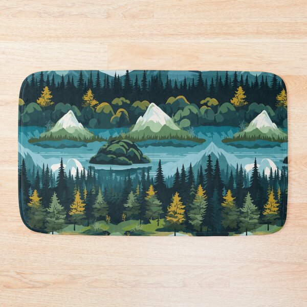 Item preview, Summer mountains pattern designed and sold by enipra.