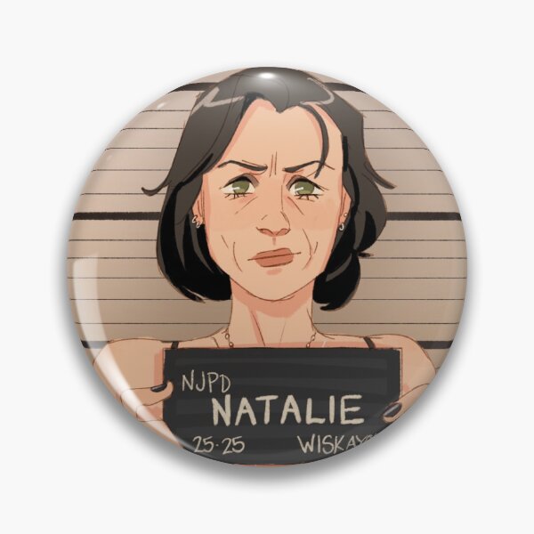 Item preview, NATALIE MUGSHOT designed and sold by dykedolly.