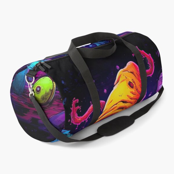 Item preview, Vibrant neon monster design designed and sold by AiAgency.