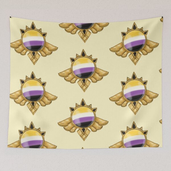 Item preview, Nonbinary Pride Vision  designed and sold by shahdraws.