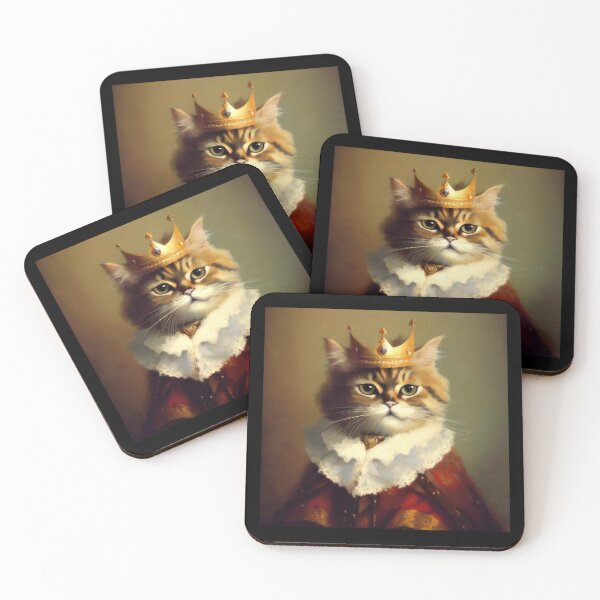 Item preview, Cat Renaissance King designed and sold by CrankyOldDude.