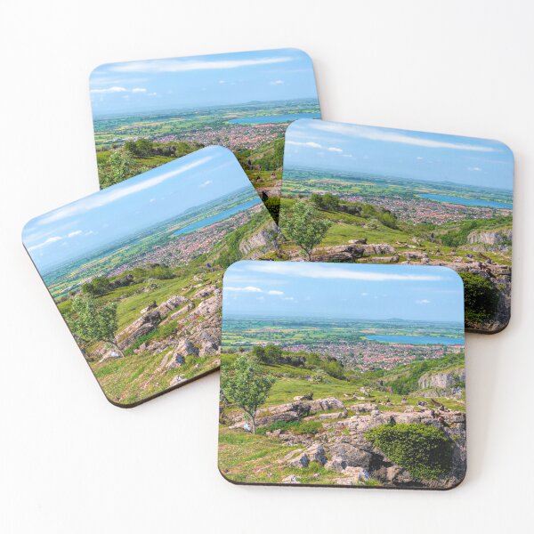 Item preview, Cheddar Gorge View with Wild Goats to Cheddar Reservoir Somerset designed and sold by acceleratorhams.