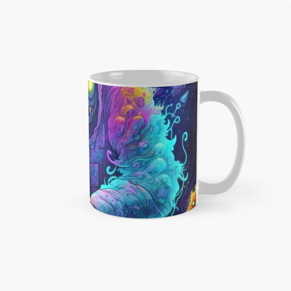 Item preview, Vibrant neon monster design designed and sold by AiAgency.