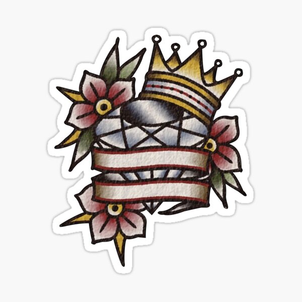 Amazon.com : SanerLian Waterproof Temporary Fake Tattoo Stickers Classic  King Queen Crown Design Set of 2 : Beauty & Personal Care