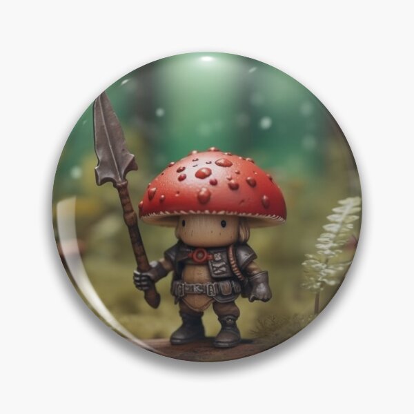 Item preview, Mini Mushie Knight on Patrol designed and sold by HoppyPrints.