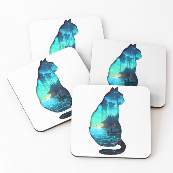 Item preview, Feline's Luminescent Lake designed and sold by WFTan.