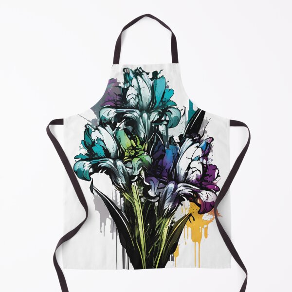 Artikelvorschau, Irises Bouquet, Striking Beauty, Mother's Gift, Delicate entworfen und verkauft von MVDigitalArt.
