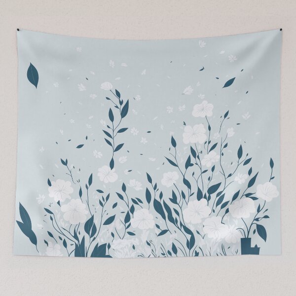 Item preview, Flowers on Sage designed and sold by JakeSellsArt.