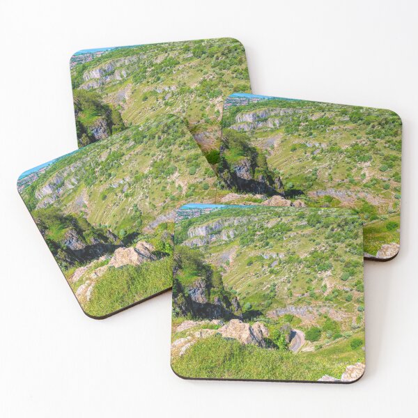 Item preview, Cheddar Gorge with Road Countryside and Reservoir Somerset England UK designed and sold by acceleratorhams.