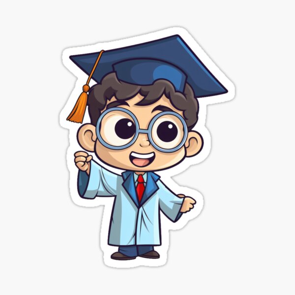 Student Successfully Graduaded Sticker