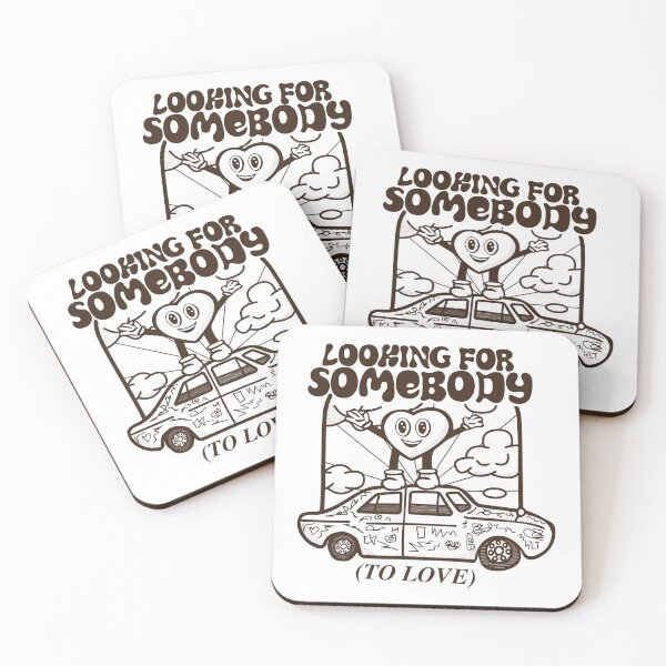 Item preview, LOOKING FOR SOMEBODY TO LOVE [white] designed and sold by Arial Fier.
