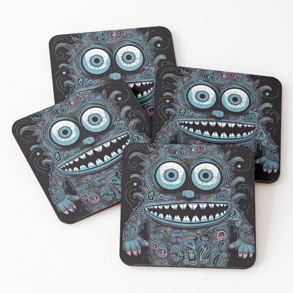Item preview, Neon-colored monster designed on a striking artwork designed and sold by AiAgency.