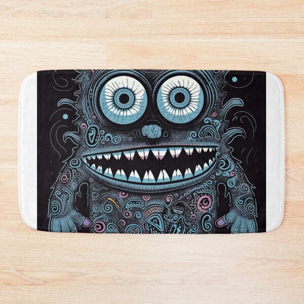 Item preview, Neon-colored monster designed on a striking artwork designed and sold by AiAgency.