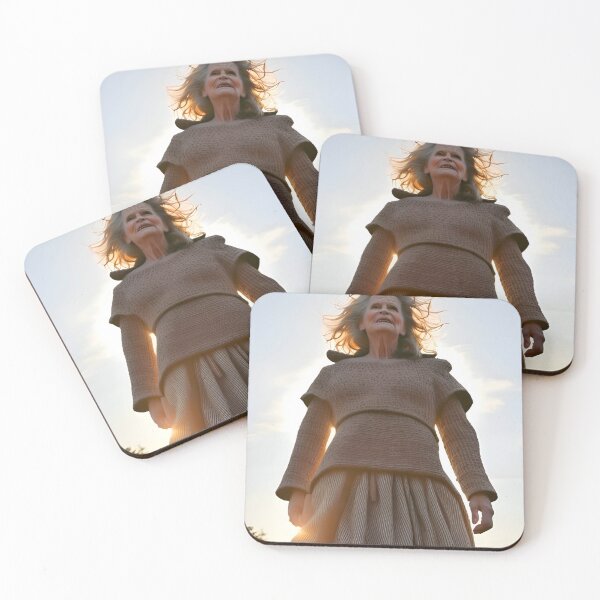 Item preview, Old Crone in beige textured fabrics designed and sold by ptosis.