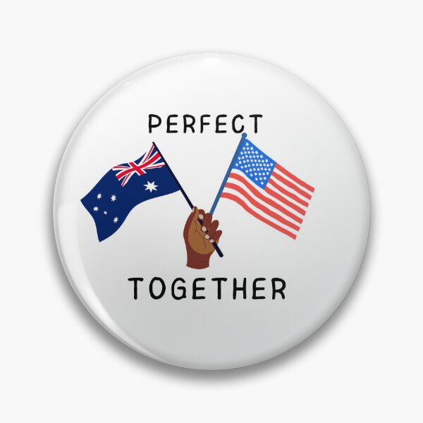 Item preview, Banderas americanas australianas - Perfect Together designed and sold by Basma Store.