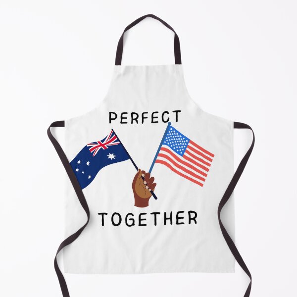 Item preview, Australian American flags - Perfect Together designed and sold by Basma Store.