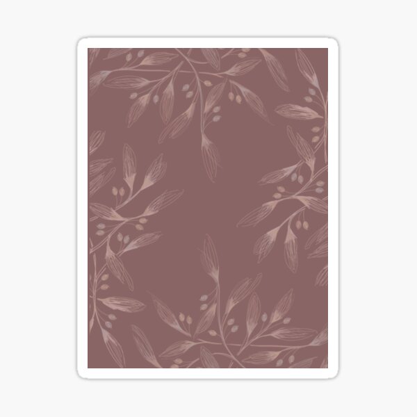 fruits and leaves in autumn Sticker