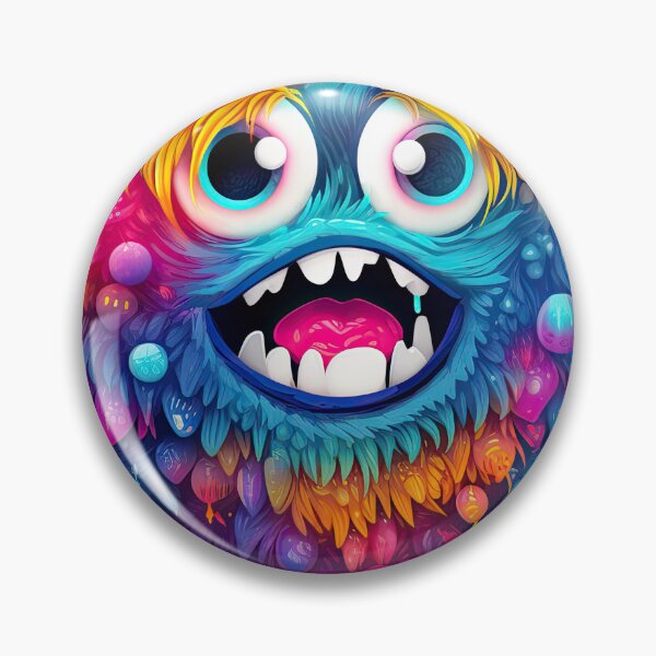 Item preview, Neon-colored monster designed on a striking artwork designed and sold by AiAgency.