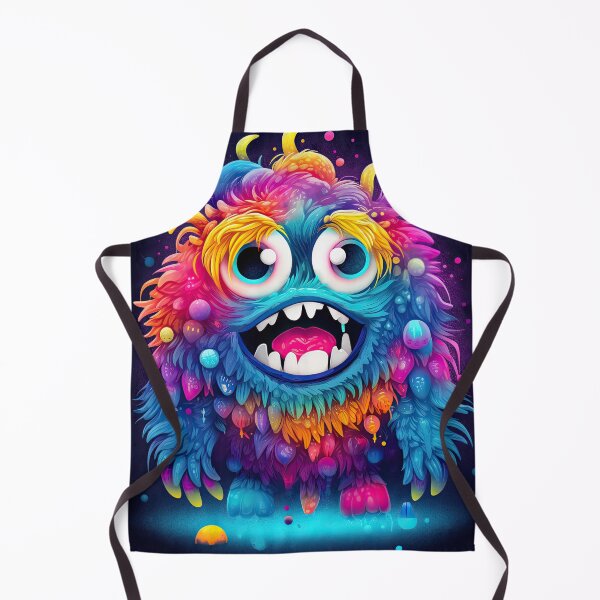 Item preview, Neon-colored monster designed on a striking artwork designed and sold by AiAgency.
