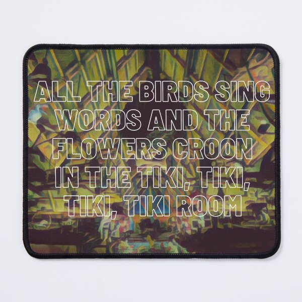 Item preview, Tiki Room Postcard designed and sold by Jnoire.