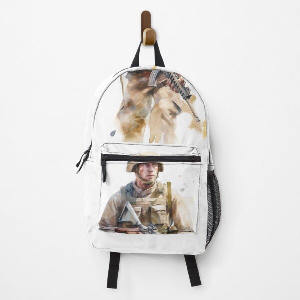 Item preview, Watercolor Military Soldier  designed and sold by SaikoDesigns.