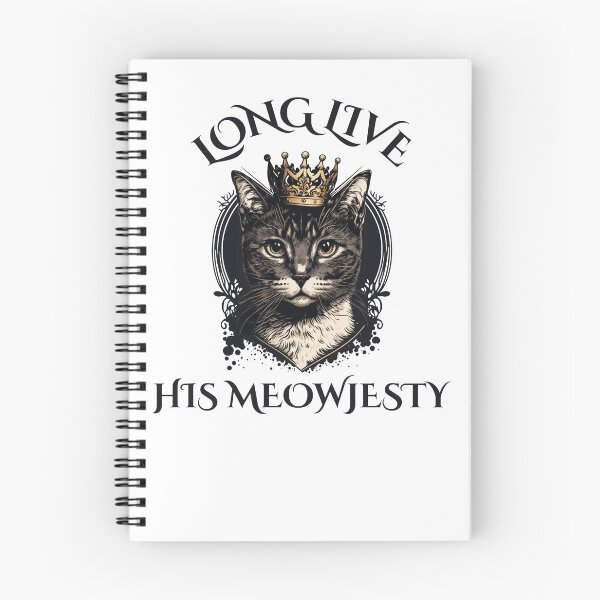 Item preview, Long live is meowjesty designed and sold by JoRealm.