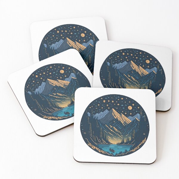 Item preview, Kayaking, kayakers, forest and mountains designed and sold by Domy7.