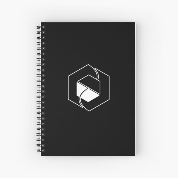 starlit stream symbol Spiral Notebook